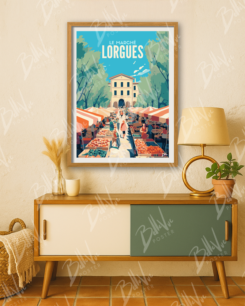 Lorgues - Le marché