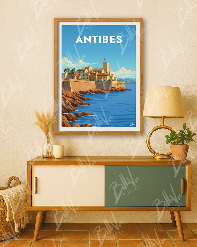 Affiche Antibes