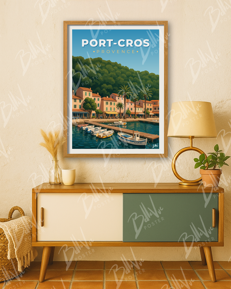 Affiche Port-Cros