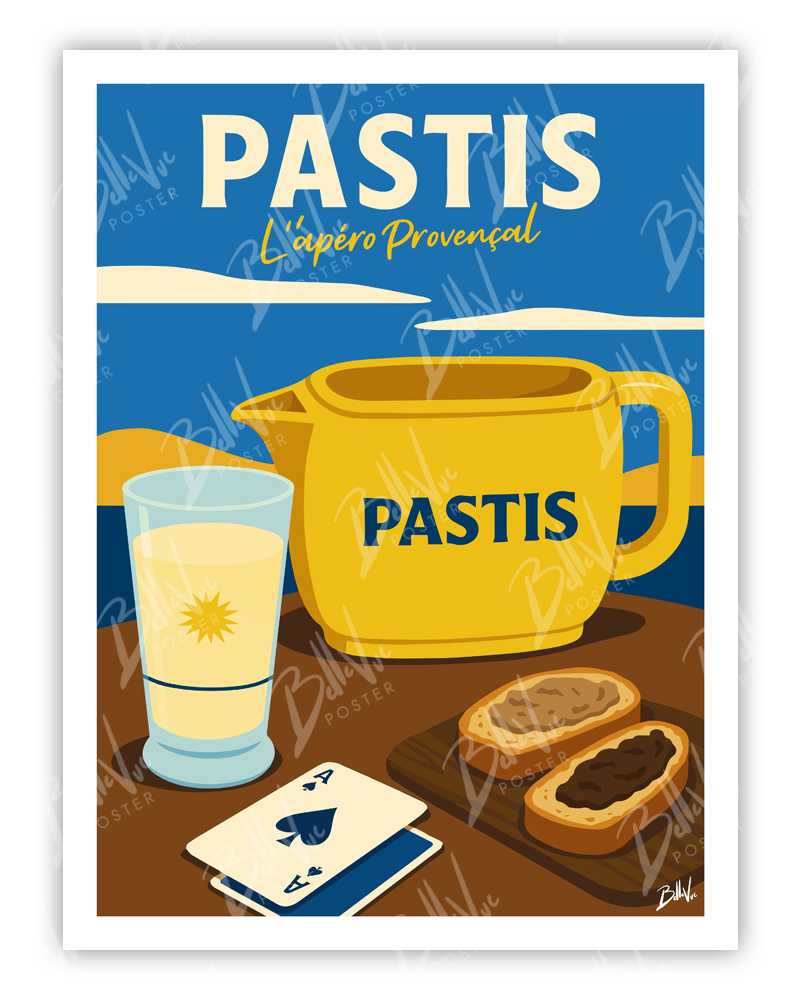 PLAQUE METAL RETRO 40X30CM PASTIS UN PROVENÇAL PLAQUE METAL RETRO 40X30CM PASTIS UN PROVENÇAL