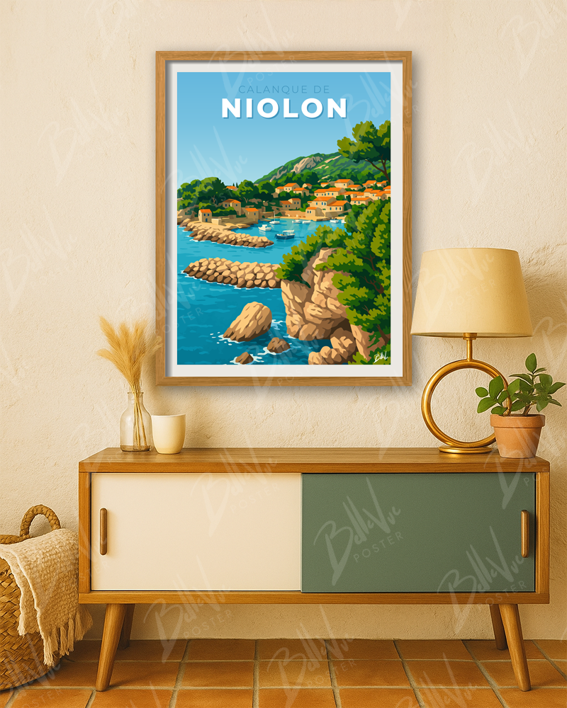 Affiche Calanque de Niolon