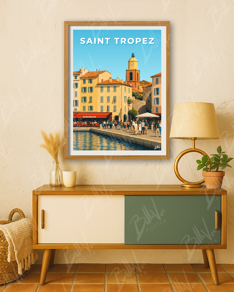 Affiche Saint-Tropez