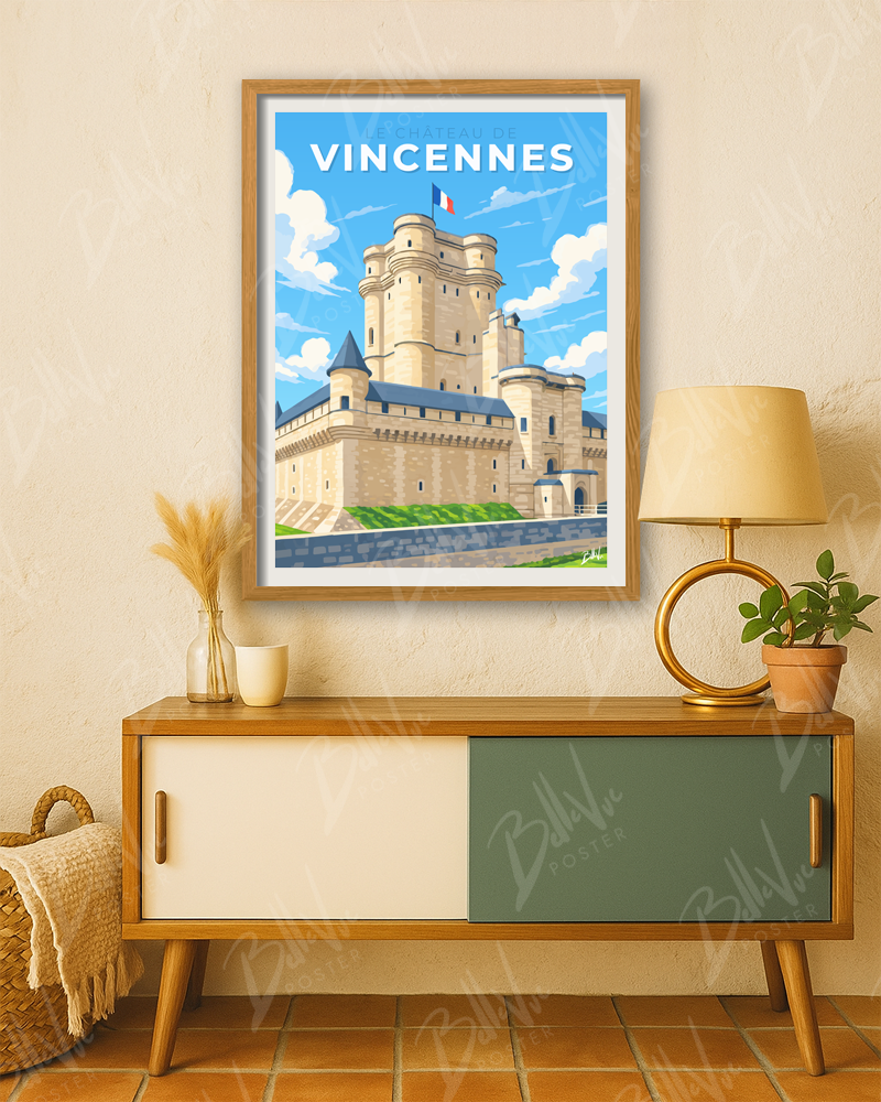 Affiche Le Château de Vincennes