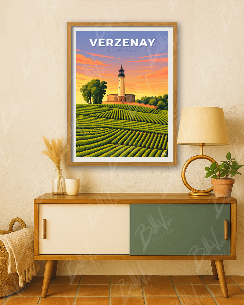 Affiche Verzenay - Le Phare