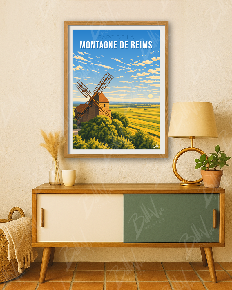 Affiche Parc de la Montagne de Reims