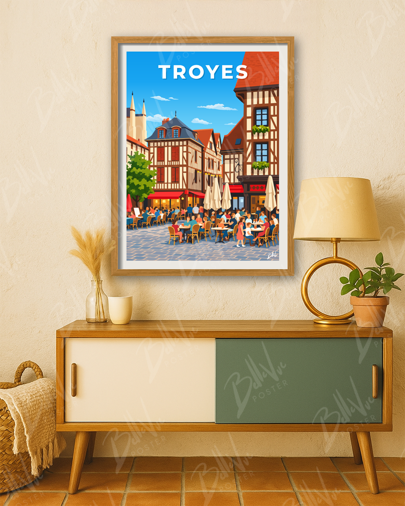 Affiche Troyes