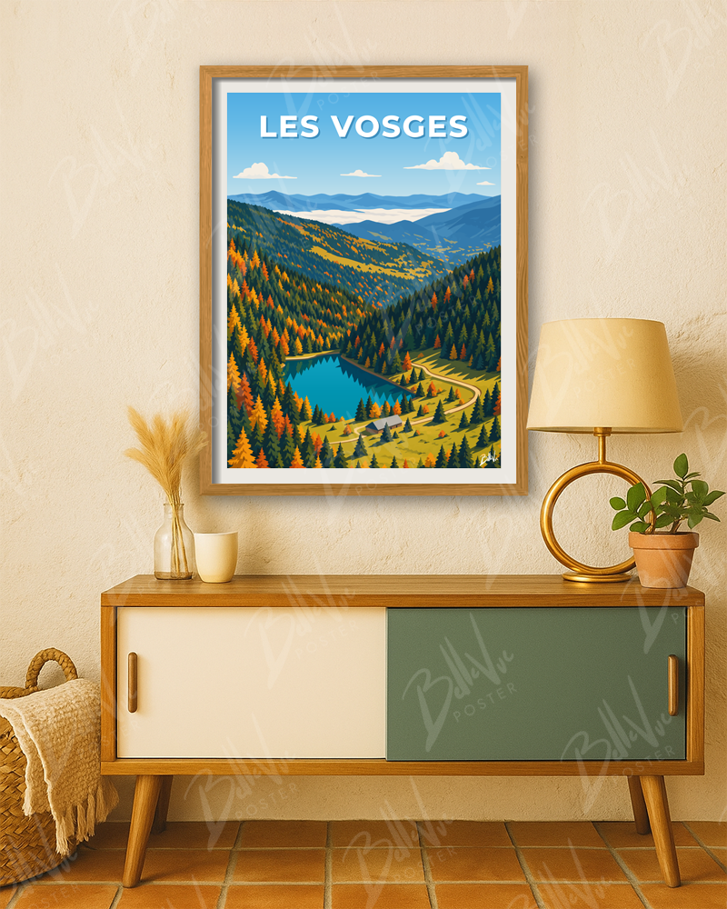 Affiche Les Vosges