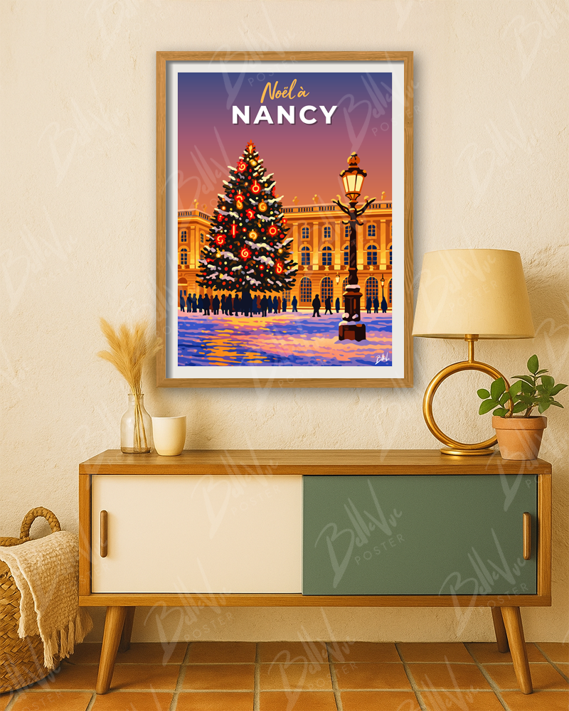 Affiche Noël à Nancy