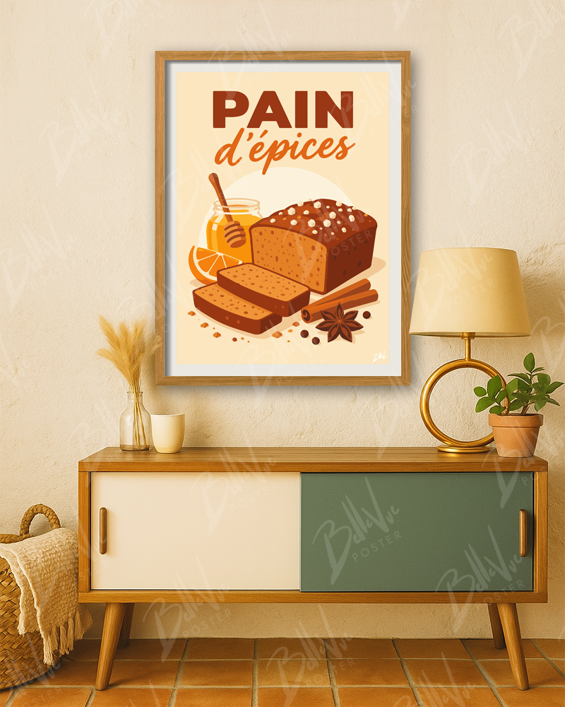 Affiche Pain d'épices