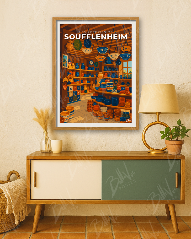 Affiche Les Poteries de Soufflenheim