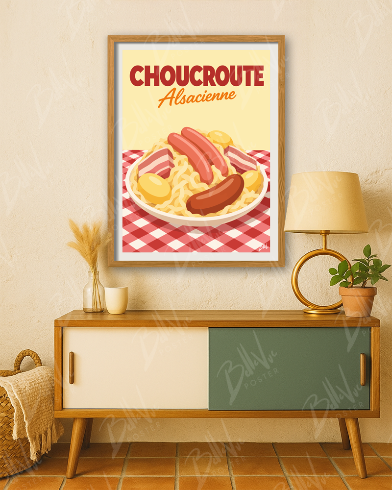 Affiche Choucroute