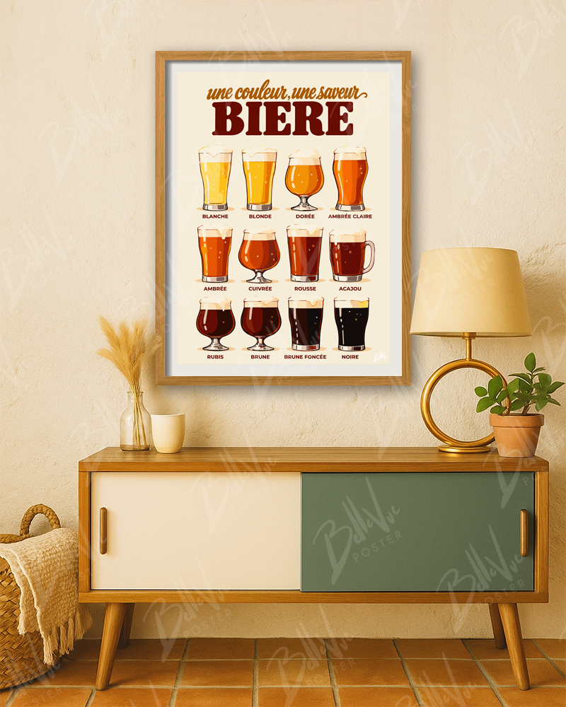 Affiche Bière