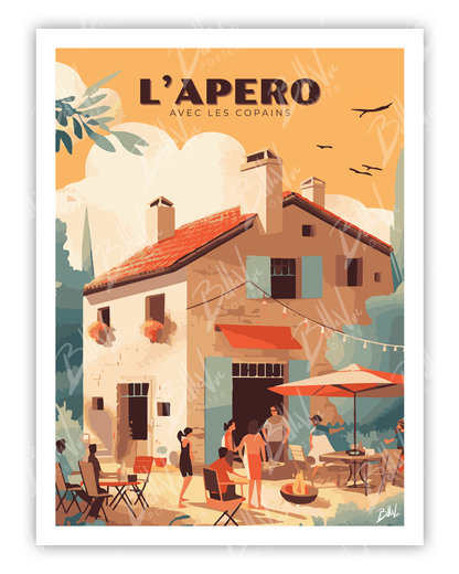 L'apéro avec les copains