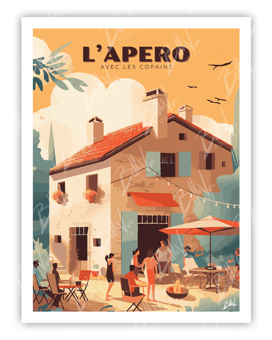 L'apéro avec les copains