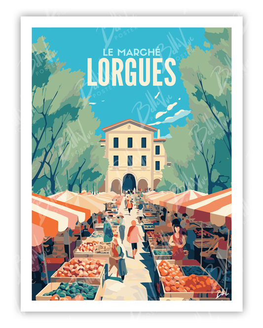 Lorgues - Le marché