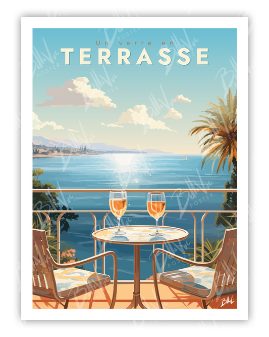 Un verre en terrasse