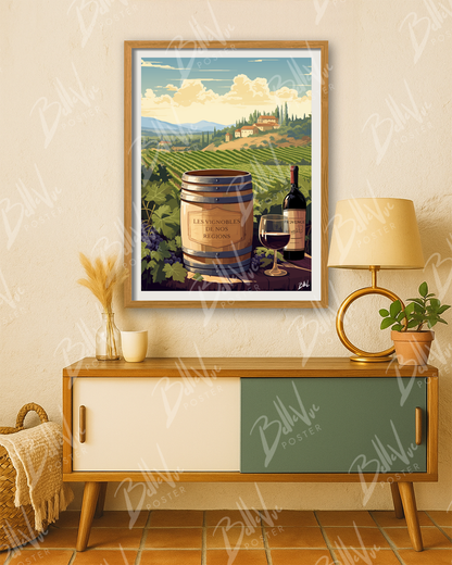 Les vignobles de nos régions - Provence