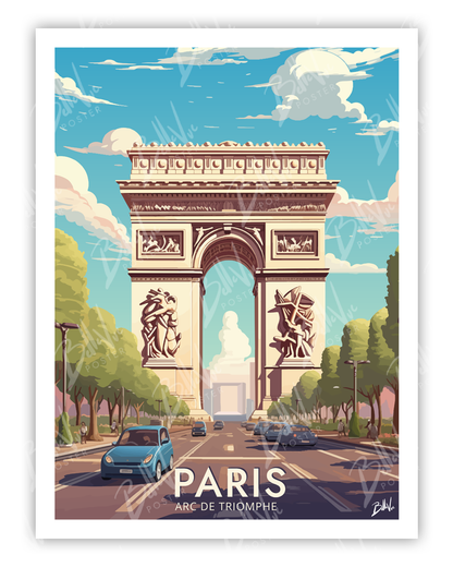Paris - Arc de Triomphe