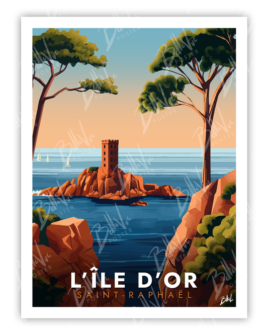 Affiche Dakar - L'Atelier du Poster Affiche Dakar - L'Atelier du Poster