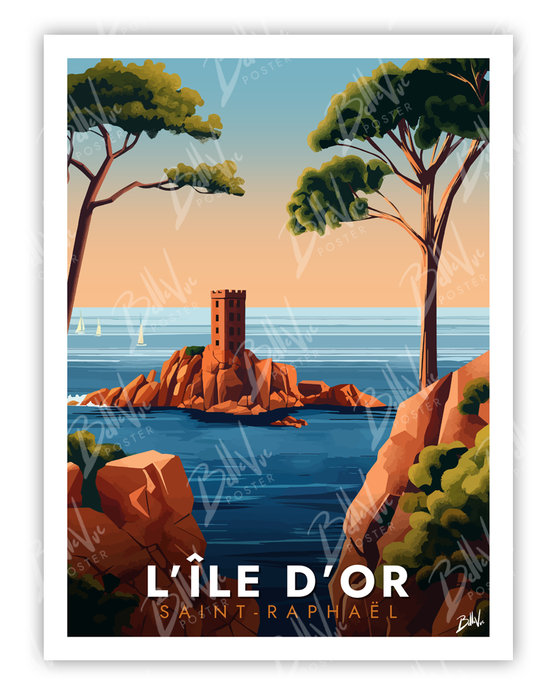 L'île d'Or - Saint-Raphaël
