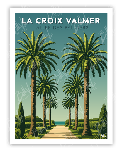 La Croix-Valmer - Allée des Palmiers