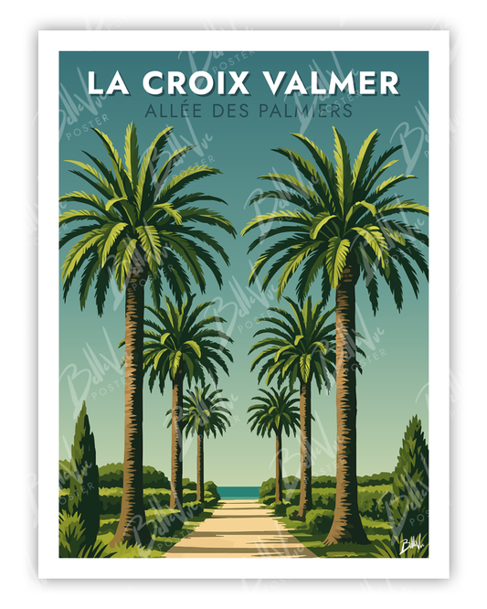 La Croix-Valmer - Allée des Palmiers
