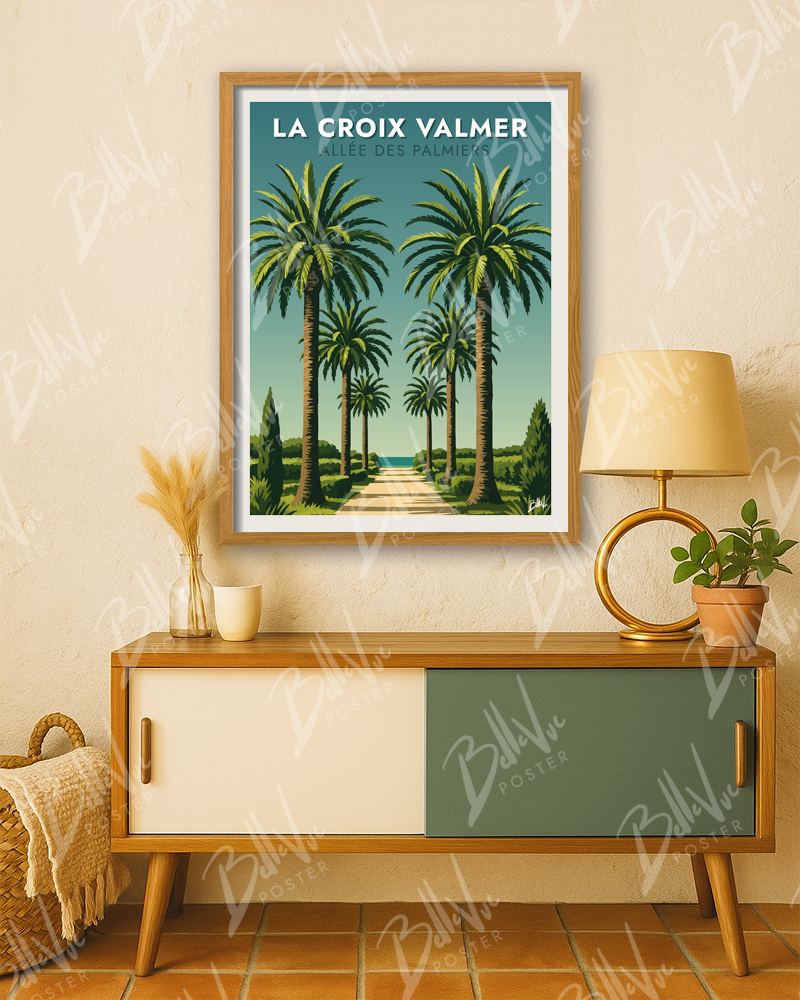 La Croix-Valmer - Allée des Palmiers