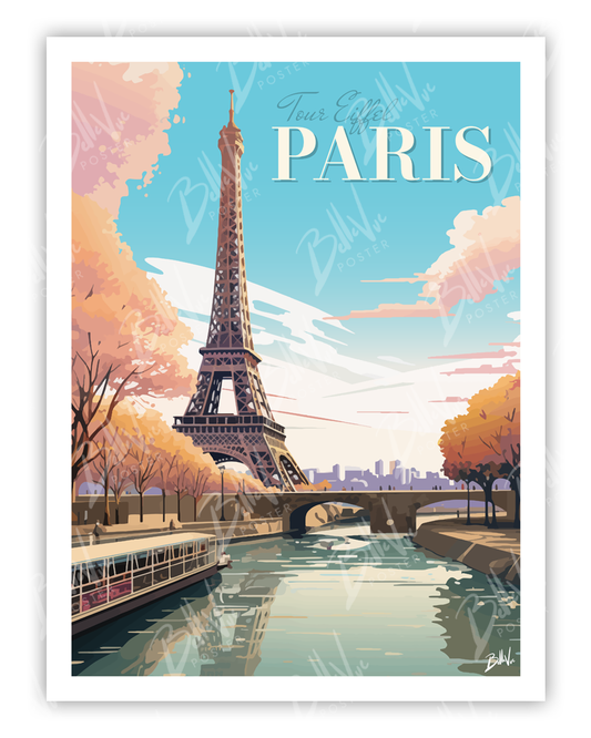 Paris - Tour Eiffel Automne