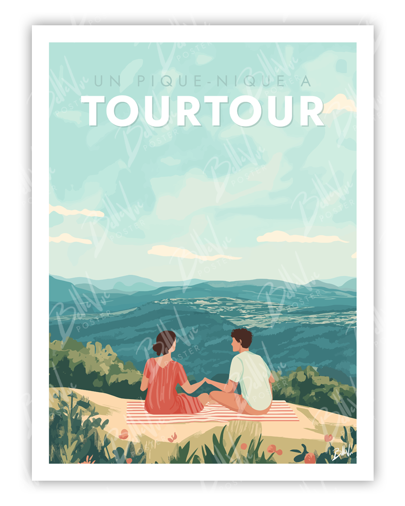 Un pique nique à Tourtour