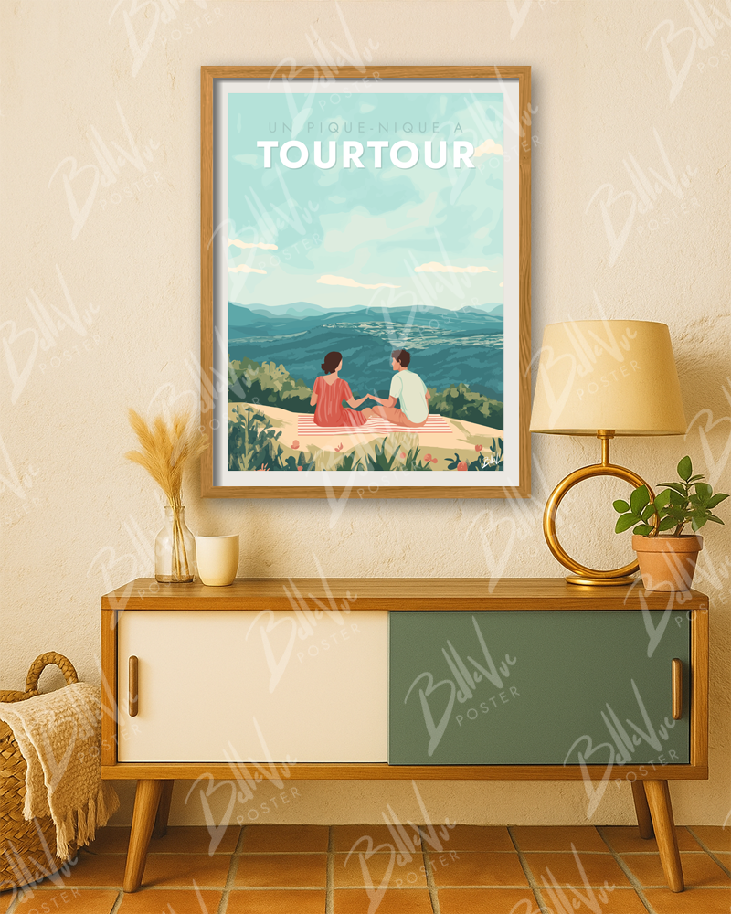 Un pique nique à Tourtour