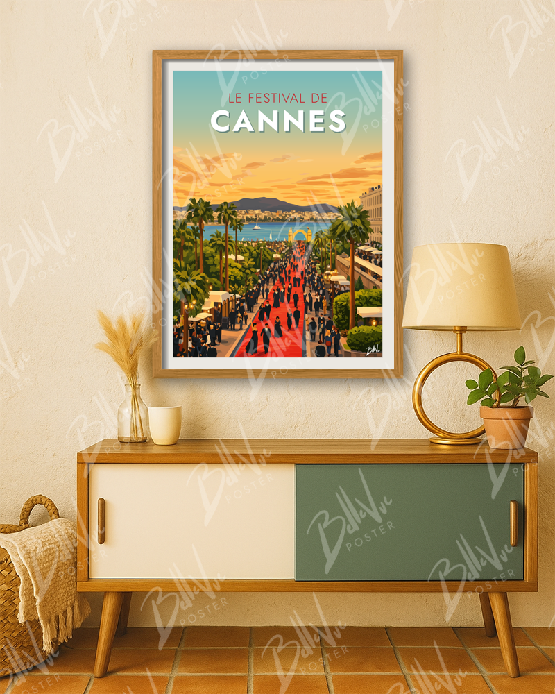 Affiche Le Festival de Cannes