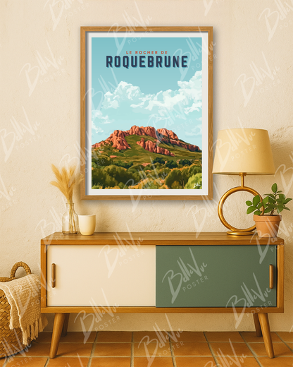 Le rocher de Roquebrune