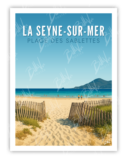 La Seyne sur Mer - Plage des Sablettes