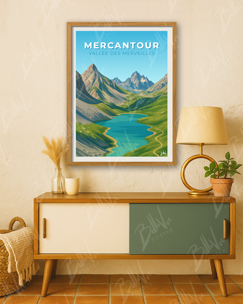 Affiche Mercantour - Vallée des Merveilles