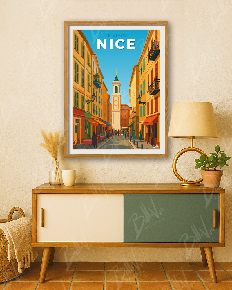 Affiche Le Vieux Nice