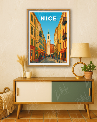 Affiche Le Vieux Nice