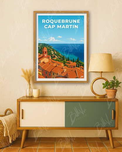 Affiche Roquebrune-Cap-Martin