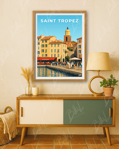 Affiche Saint-Tropez