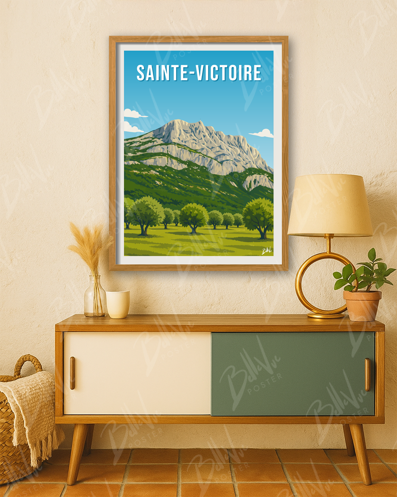 Affiche Sainte-Victoire