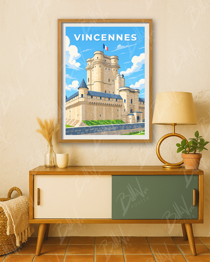Affiche Le Château de Vincennes
