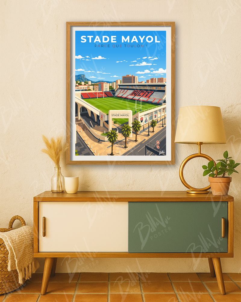Affiche Stade Mayol - Parce que Toulon
