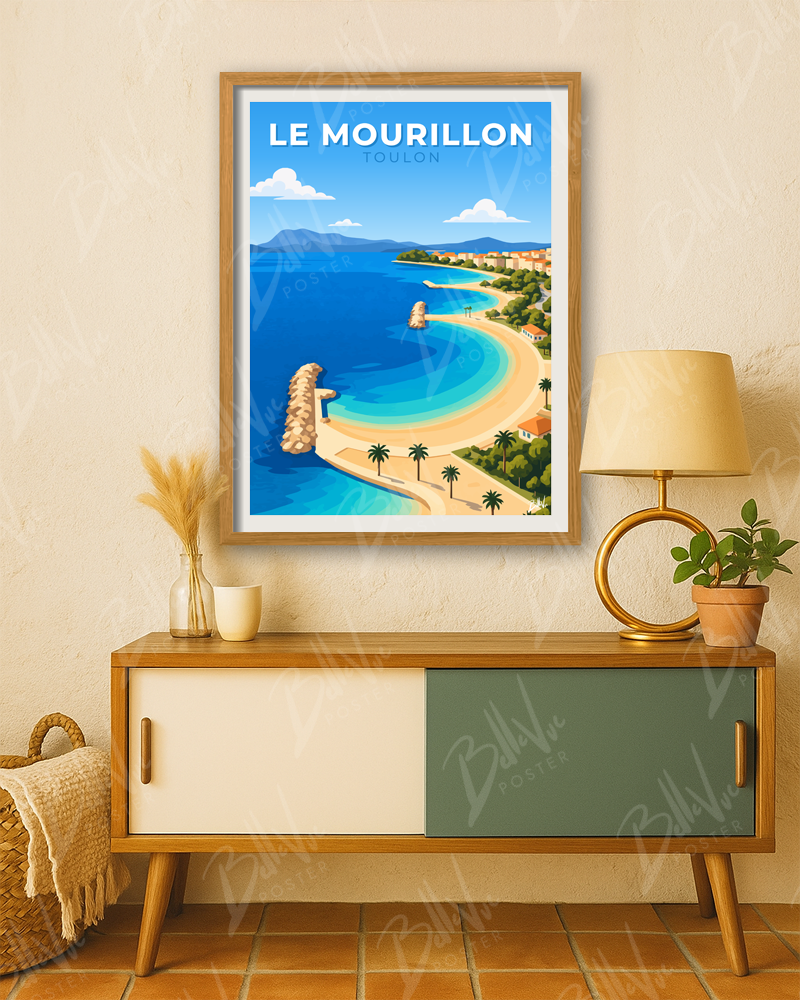 Affiche Le Mourillon - Toulon
