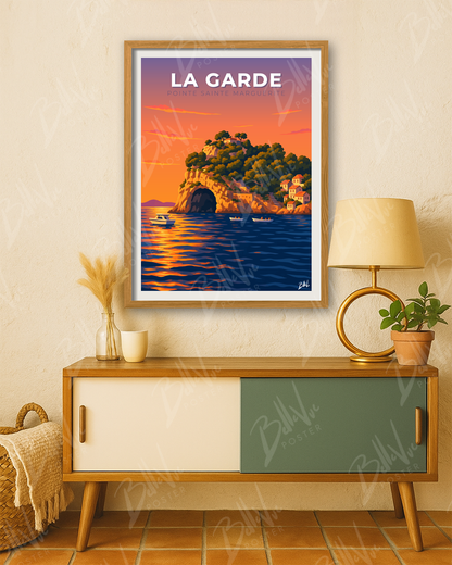 Affiche La Garde - Pointe Sainte-Marguerite