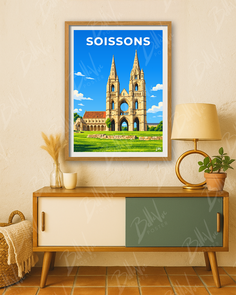 Affiche Soissons
