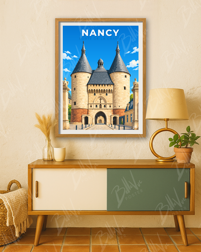 Affiche Nancy - Porte de la Craffe
