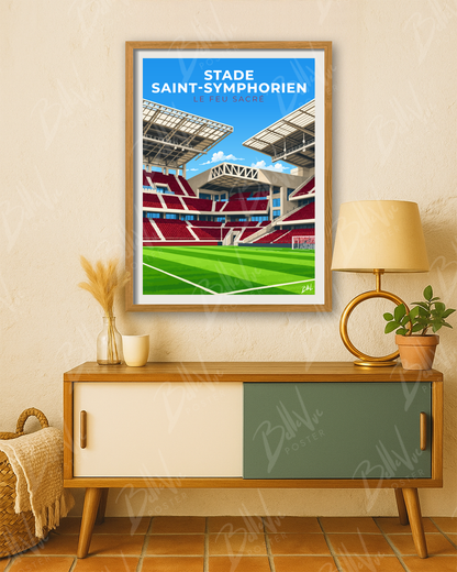 Affiche Stade Saint-Symphorien - FC Metz