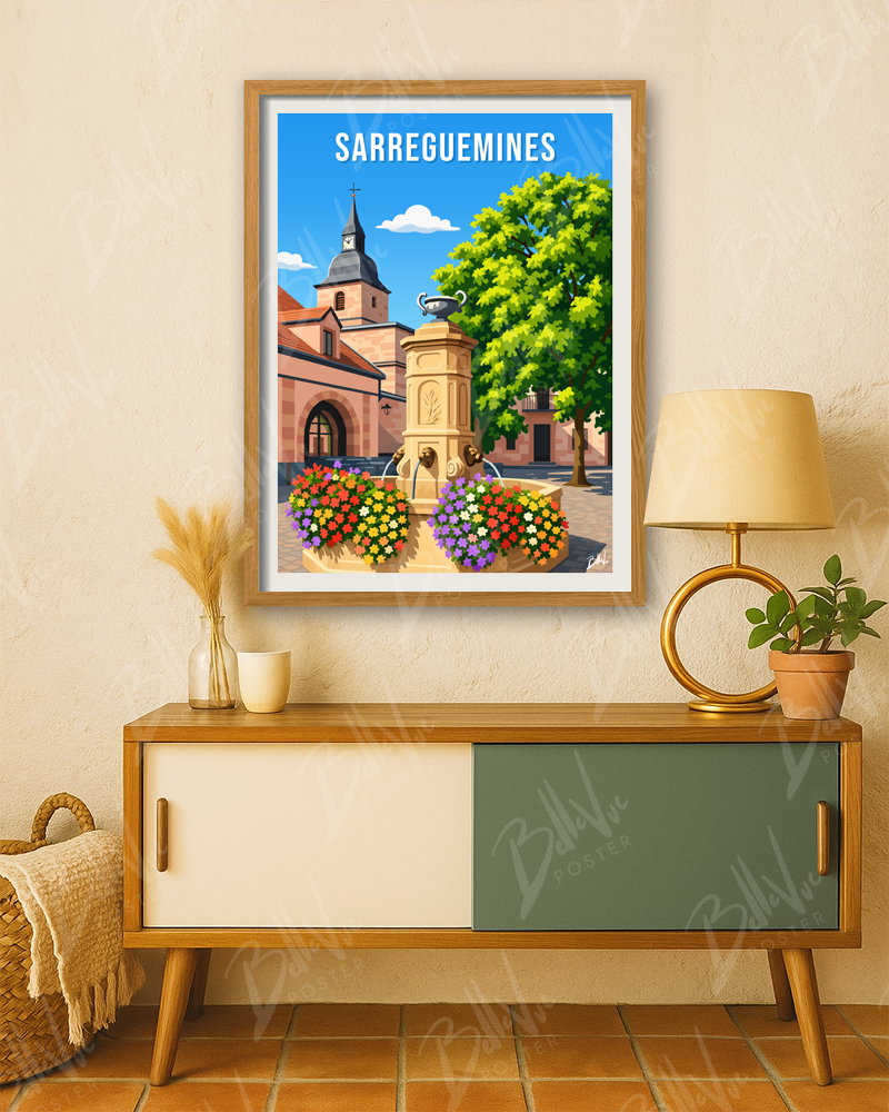 Affiche Sarreguemines