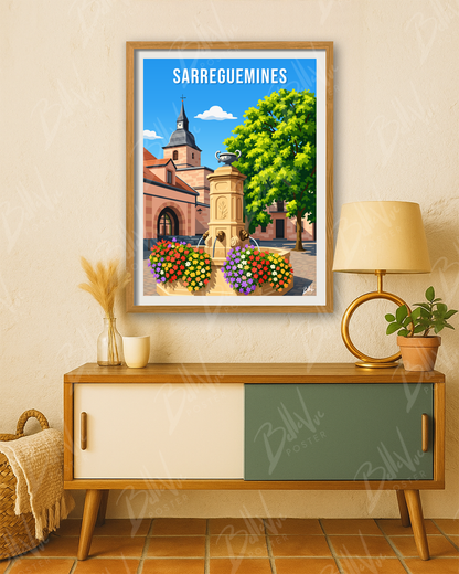 Affiche Sarreguemines