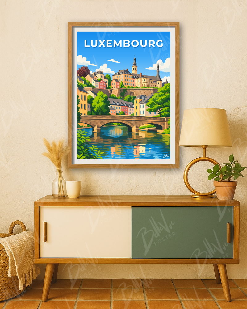 Affiche Luxembourg