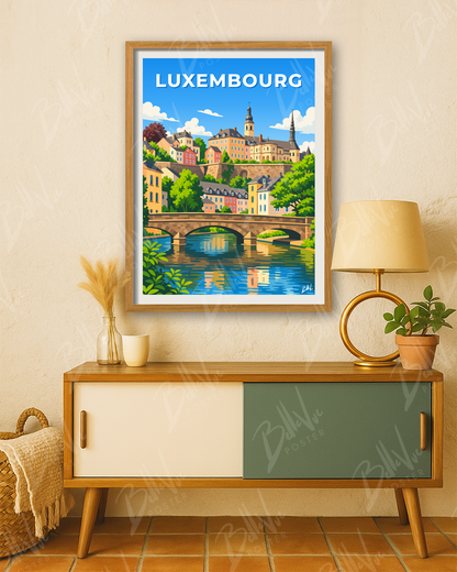 Affiche Luxembourg